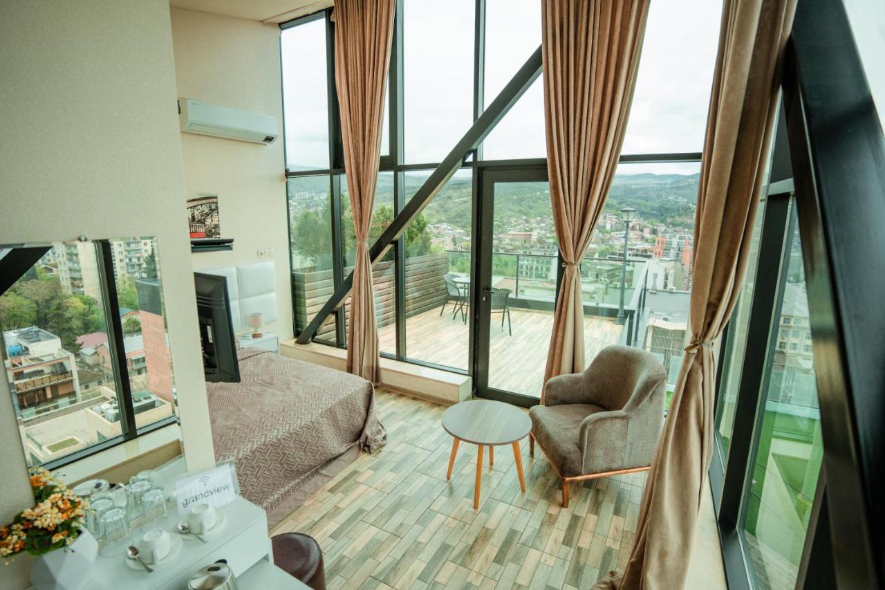 Hotel Grand View In Тбілісі Екстер'єр фото